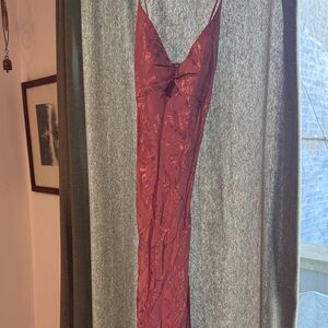 Twist-Front Midi Dress Lulus